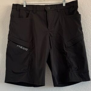 KUIU Men's Dark Gray Cargo Shorts